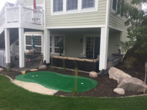 putting green landscape design creative earthscape otsego minnesota