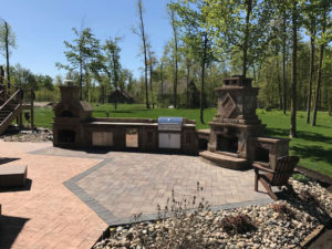 pavers outdoor living area creative earthscapes otsego mn